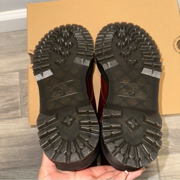 New Size 10 Dr. Martens Jadon Abruzzo Faux Fur-lined Lug-sole Combat Boot - Picture 6 of 7